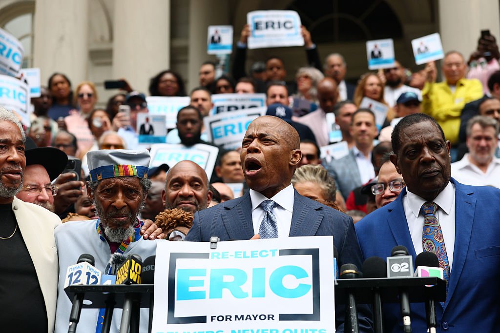 NYC Mayor Adams Announces Re-election Bid Despite Facing Tough Opposition